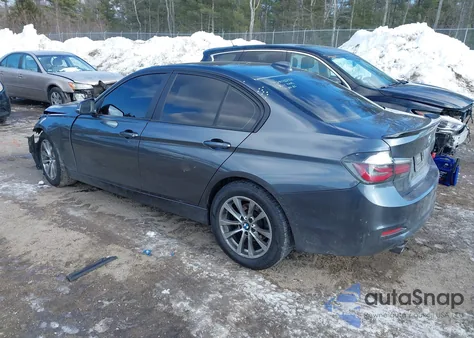 2016 BMW 320I xDrive z USA, uszkodzony, nr VIN WBA8E5G5XGNT41371